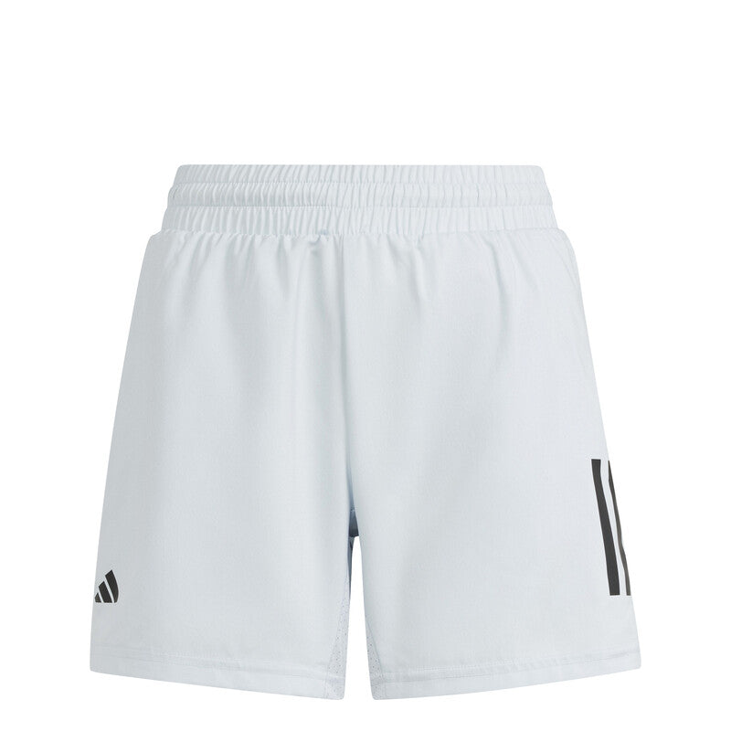 Adidas Boys Club 3 Stripe Short (Halo Blue)