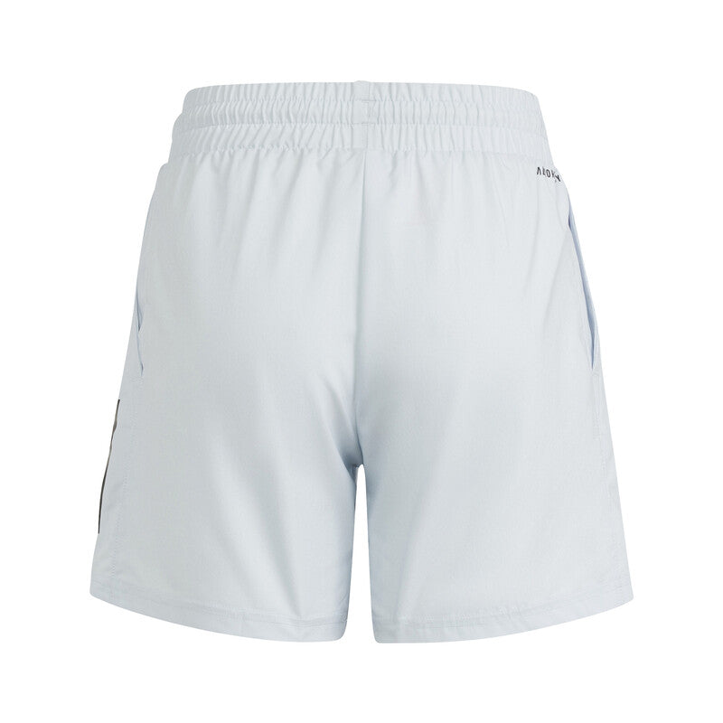 Adidas Boys Club 3 Stripe Short (Halo Blue)