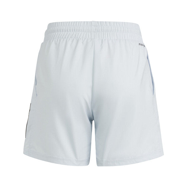 Adidas Boys Club 3 Stripe Short (Halo Blue)