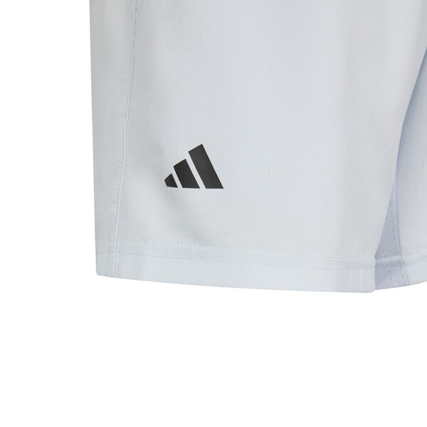 Adidas Boys Club 3 Stripe Short (Halo Blue)