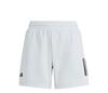 Adidas Boys Club 3 Stripe Short (Halo Blue)