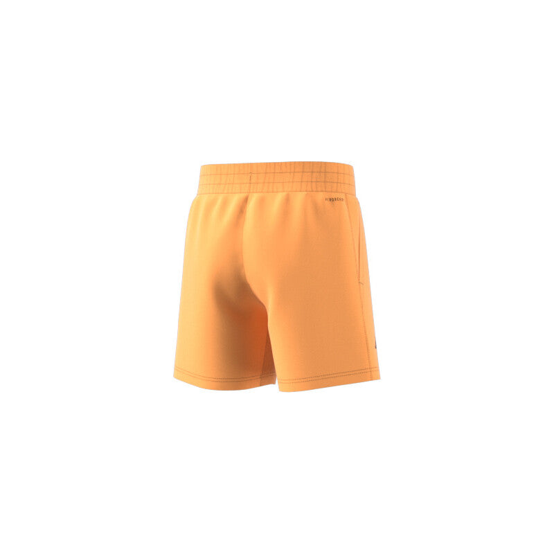 Adidas Boys Club 3 Stripe Short (Hazy Orange)