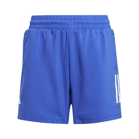 Adidas Boys Club 3 Stripe Short (Lucid Blue)