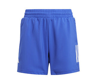 Adidas Boys Club 3 Stripe Short (Lucid Blue)