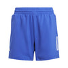 Adidas Boys Club 3 Stripe Short (Lucid Blue)