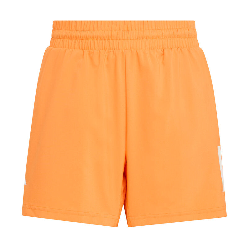 Adidas Boys' Club 3 Stripes Short (Pure Orange)