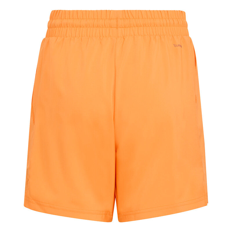 Adidas Boys' Club 3 Stripes Short (Pure Orange)