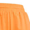 Adidas Boys' Club 3 Stripes Short (Pure Orange)