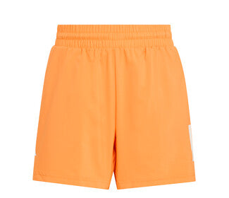 Adidas Boys' Club 3 Stripes Short (Pure Orange)
