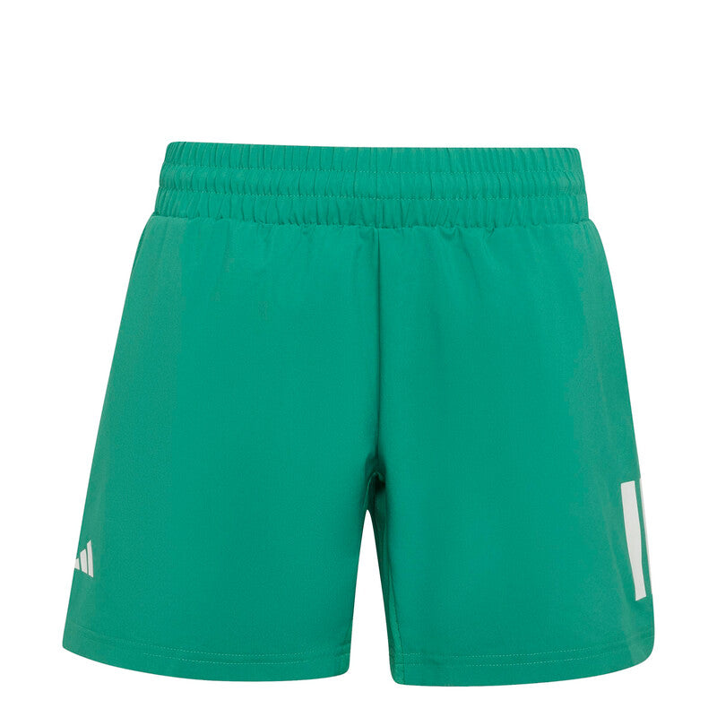 Adidas Boys' Club 3 Stripes Short (Semi Court Green) Adidas
