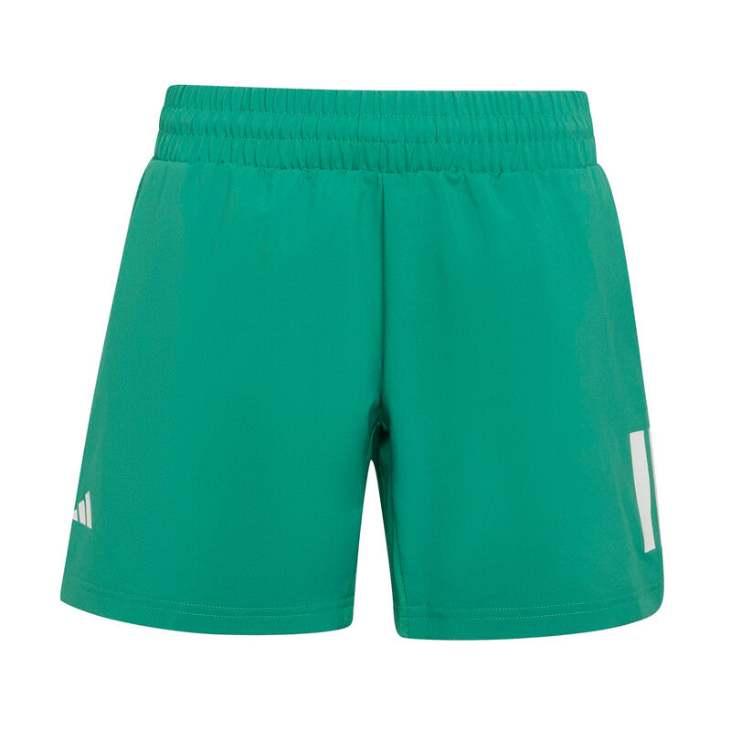 Adidas Boys' Club 3 Stripes Short (Semi Court Green) Adidas