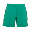 Adidas Boys' Club 3 Stripes Short (Semi Court Green)