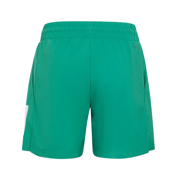 Adidas Boys' Club 3 Stripes Short (Semi Court Green)