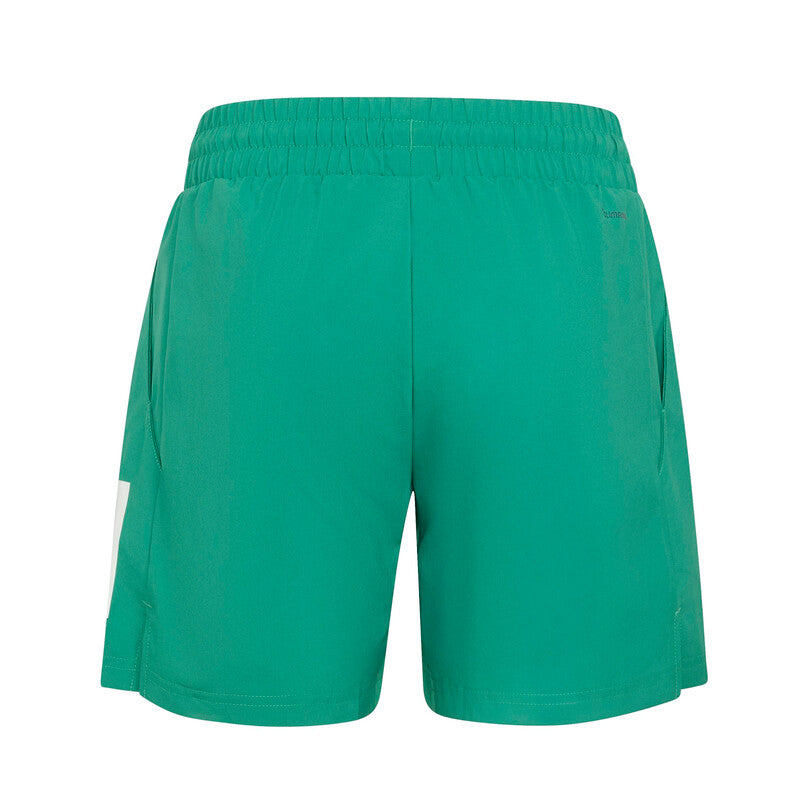 Adidas Boys' Club 3 Stripes Short (Semi Court Green) Adidas