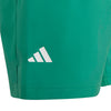 Adidas Boys' Club 3 Stripes Short (Semi Court Green)