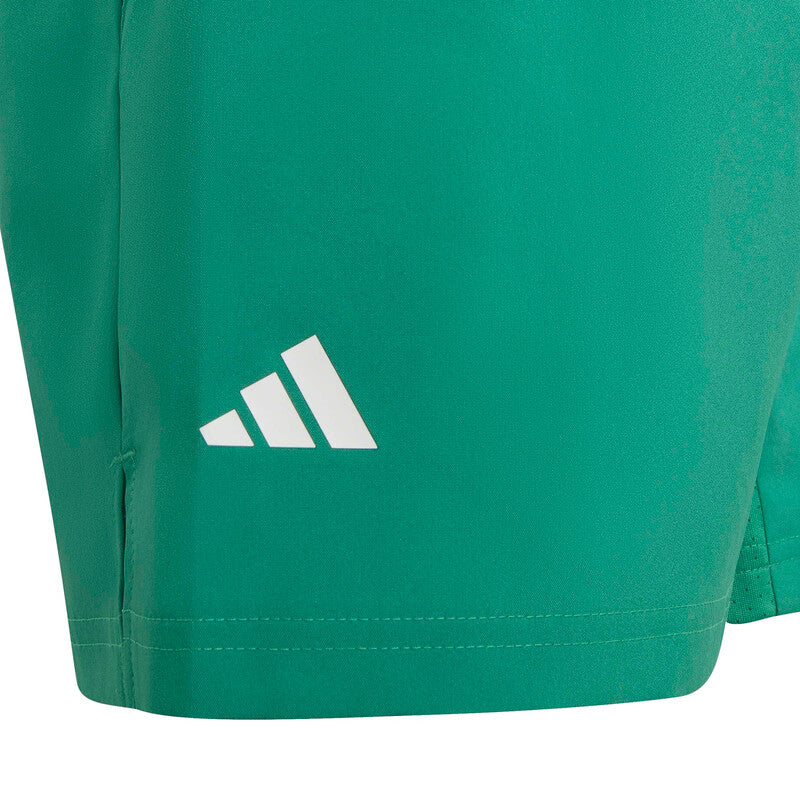 Adidas Boys' Club 3 Stripes Short (Semi Court Green) Adidas