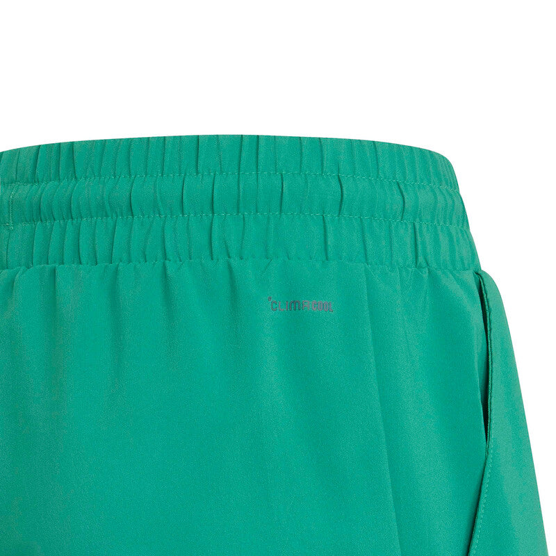 Adidas Boys' Club 3 Stripes Short (Semi Court Green) Adidas
