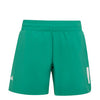 Adidas Boys' Club 3 Stripes Short (Semi Court Green)