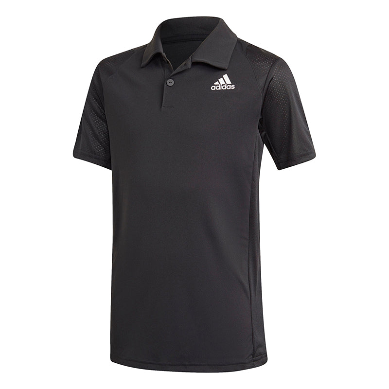Adidas Boys Club Polo (Black)