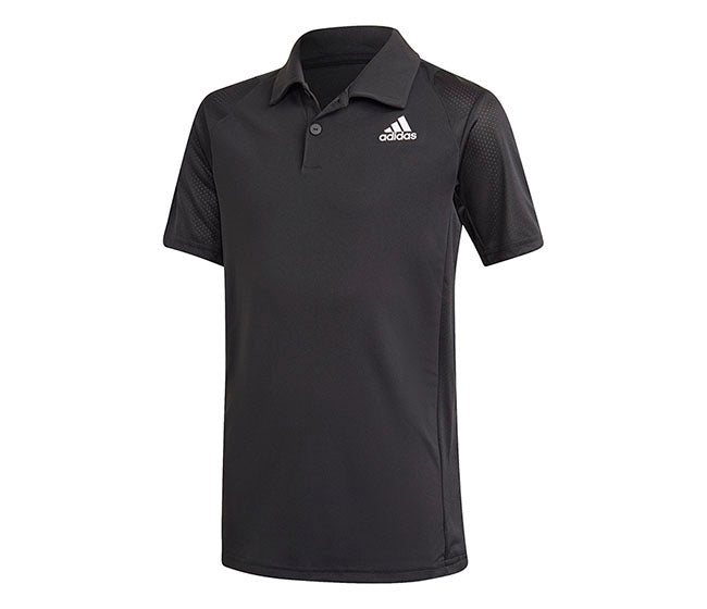 Adidas Boys Club Polo (Black)