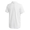 Adidas Boys Club Polo (White)