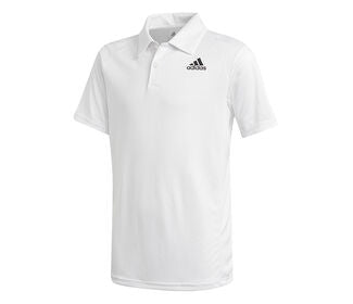 Adidas Boys Club Polo (White)