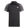 Adidas Boys Club Polo (Black/Grey)
