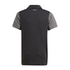 Adidas Boys Club Polo (Black/Grey)