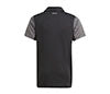 Adidas Boys Club Polo (Black/Grey)