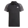 Adidas Boys Club Polo (Black/Grey)