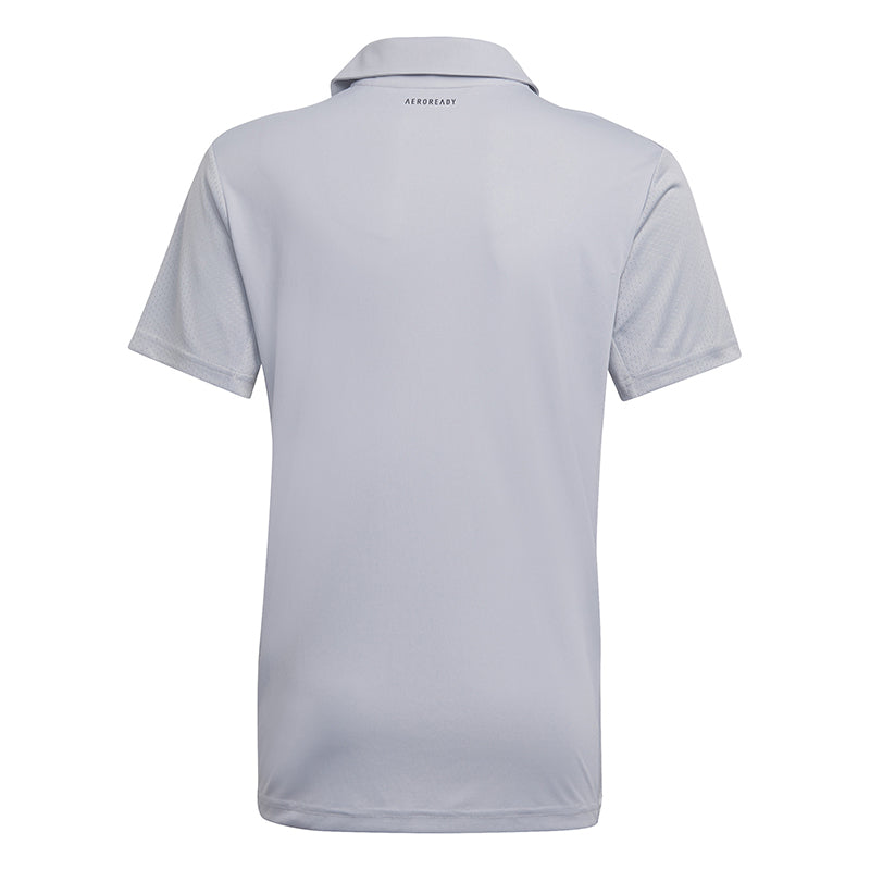 Adidas Boys Club Polo (Halo Silver)