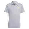 Adidas Boys Club Polo (Halo Silver)