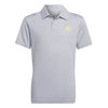 Adidas Boys Club Polo (Halo Silver)