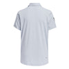 Adidas Boys Club 3 Stripe Polo (Halo Blue)
