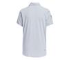 Adidas Boys Club 3 Stripe Polo (Halo Blue)