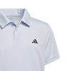 Adidas Boys Club 3 Stripe Polo (Halo Blue)