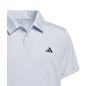 Adidas Boys Club 3 Stripe Polo (Halo Blue)