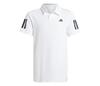 Adidas Boys' Club 3 Stripes Polo (White)