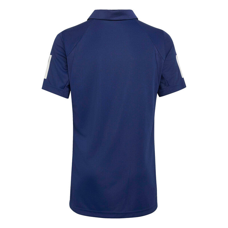 Adidas Boys' Club 3 Stripes Polo (Dark Blue)