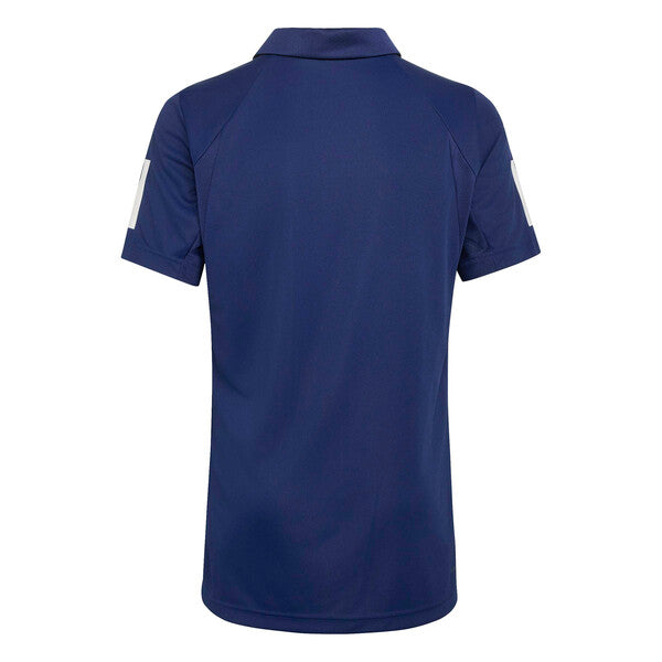 Adidas Boys' Club 3 Stripes Polo (Dark Blue)