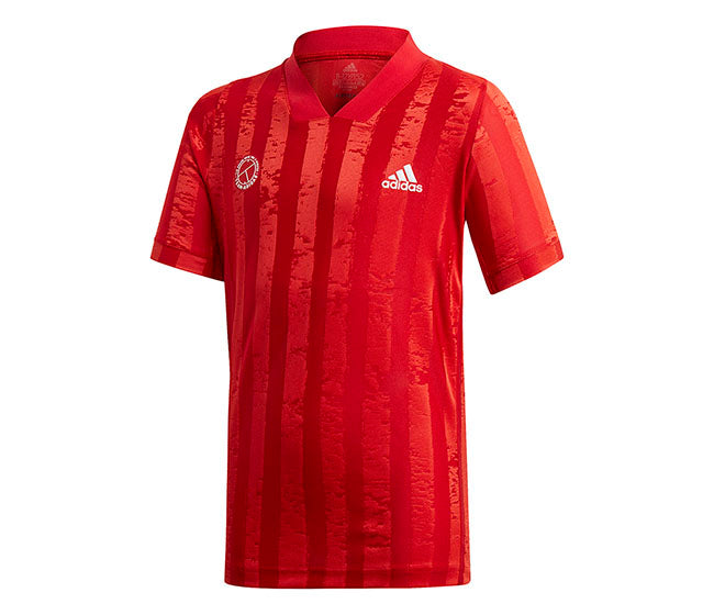 Adidas Boys Freelift Tee Engineered (Red)