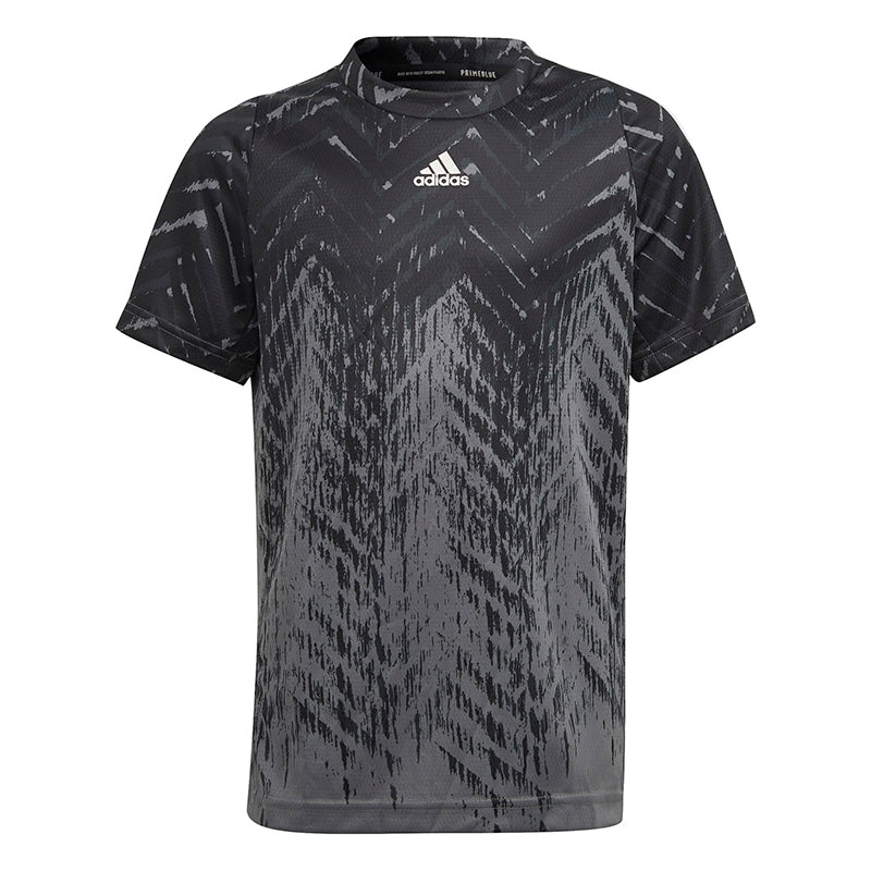 Adidas Boys Freelift Printed Tee (Black)