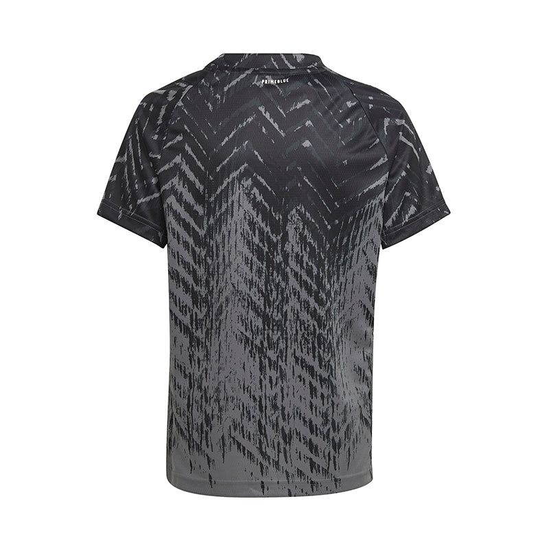 Adidas Boys Freelift Printed Tee (Black)