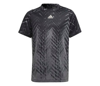Adidas Boys Freelift Printed Tee (Black)