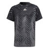 Adidas Boys Freelift Printed Tee (Black)
