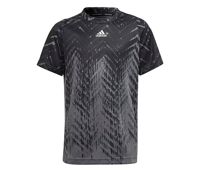 Adidas Boys Freelift Printed Tee (Black)