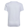 Adidas Boys Q2 Printed Tennis Tee (White)