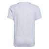 Adidas Boys Q2 Printed Tennis Tee (White)