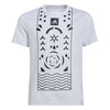 Adidas Boys Q2 Printed Tennis Tee (White)