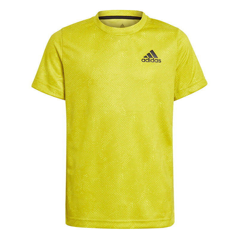 Adidas Boys Oz Tee (Yellow)